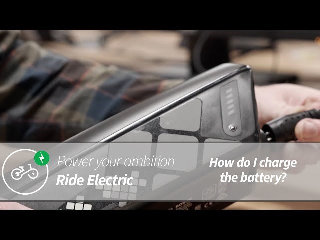 How Do You Charge An Electric Bike? | Power Your Ambition | Ride Electric
